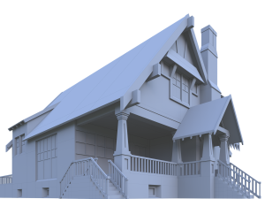 house 3D 모델