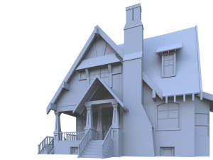house 3D 모델