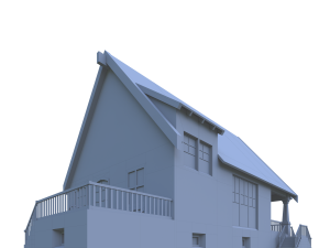 house 3D 모델