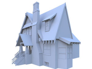 house 3D 모델