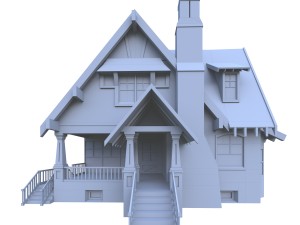 house 3D 모델