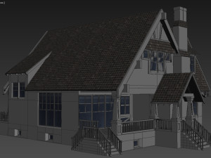 house 3D 모델