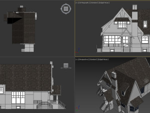 house 3D 모델