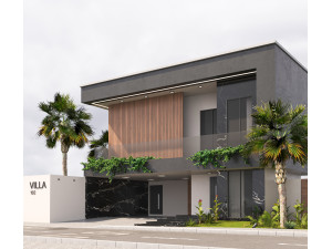 Villa house design duplex 102 3D Модель