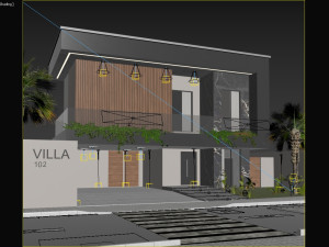 Villa house design duplex 102 3D Модель