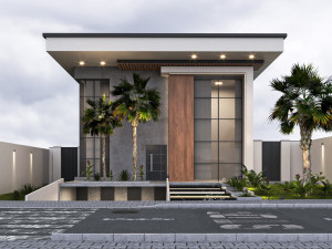 Villa house design duplex 103 Modelo 3D