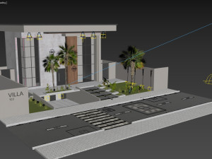 Villa house design duplex 103 Modelo 3D