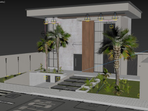 Villa house design duplex 103 Modelo 3D