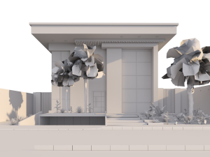 Villa house design duplex 103 Modelo 3D