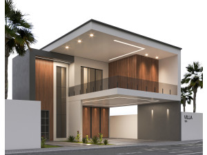 Villa house design duplex 104 Modelo 3D