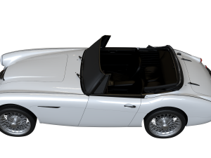 1965 Austin Healey 3000 MkIII Modèle 3D
