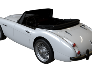 1965 Austin Healey 3000 MkIII Modèle 3D