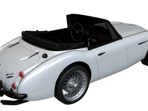 1965 Austin Healey 3000 MkIII 3D Model