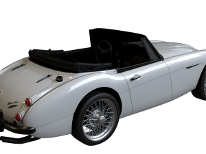 1965 Austin Healey 3000 MkIII Modèle 3D
