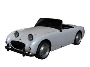 1958 Austin Healey Sprite MKI 3D Model