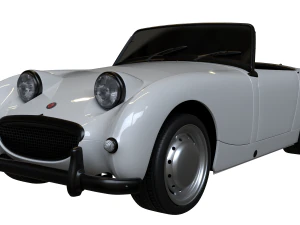 1958 Austin Healey Sprite MKI 3D Model