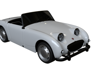 1958 Austin Healey Sprite MKI 3D Model