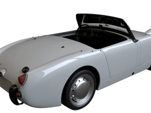 1958 Austin Healey Sprite MKI 3D Model