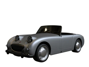 1958 Austin Healey Sprite MKI 3D Model