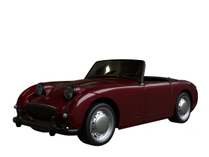 1958 Austin Healey Sprite MKI 3D Model