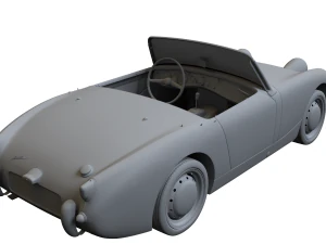 1958 Austin Healey Sprite MKI 3D Model