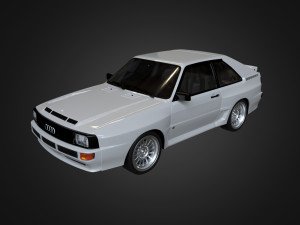 1983 Audi Sport quattro 3D Model