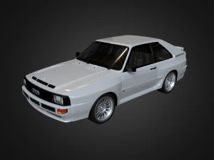 1983 Audi Sport quattro 3D Model