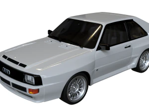 1983 Audi Sport quattro 3D Model