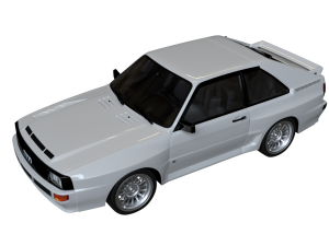 1983 Audi Sport quattro 3D Model