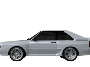 1983 Audi Sport quattro 3D Model