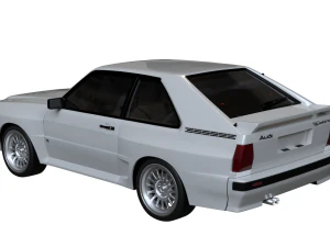 1983 Audi Sport quattro 3D Model
