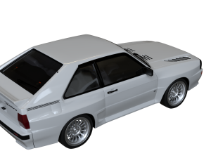 1983 Audi Sport quattro 3D Model