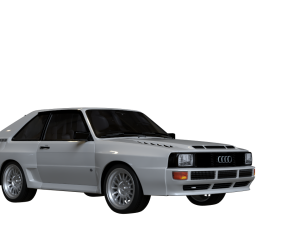 1983 Audi Sport quattro 3D Model