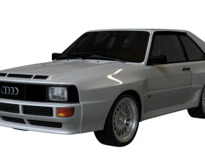 1983 Audi Sport quattro 3D Model
