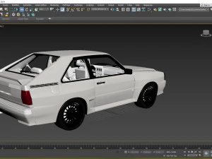 1983 Audi Sport quattro 3D Model