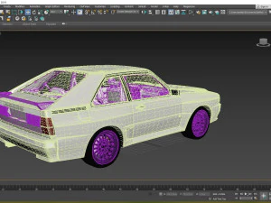 1983 Audi Sport quattro 3D Model
