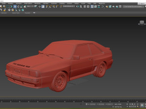 1983 Audi Sport quattro 3D Model