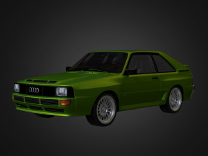1983 Audi Sport quattro 3D Model
