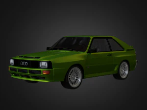 1983 Audi Sport quattro 3D Model