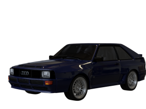 1983 Audi Sport quattro 3D Model
