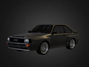 1983 Audi Sport quattro 3D Model