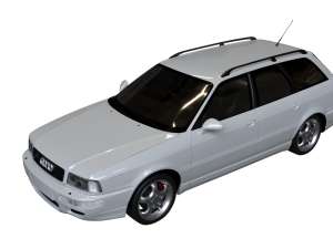 1995 Audi RS2 Avant Modèle 3D