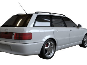 1995 Audi RS2 Avant Modèle 3D