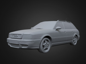 1995 Audi RS2 Avant Modèle 3D