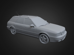 1995 Audi RS2 Avant Modèle 3D