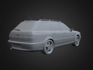 1995 Audi RS2 Avant Modèle 3D