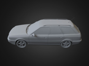 1995 Audi RS2 Avant Modèle 3D