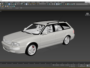 1995 Audi RS2 Avant Modèle 3D