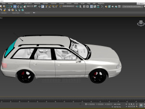 1995 Audi RS2 Avant Modèle 3D