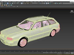 1995 Audi RS2 Avant Modèle 3D